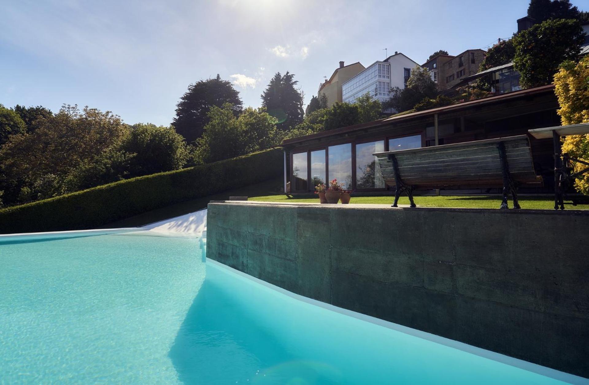 Apartamento Con Piscina Y Excelentes Vistas Ferrol Exterior photo